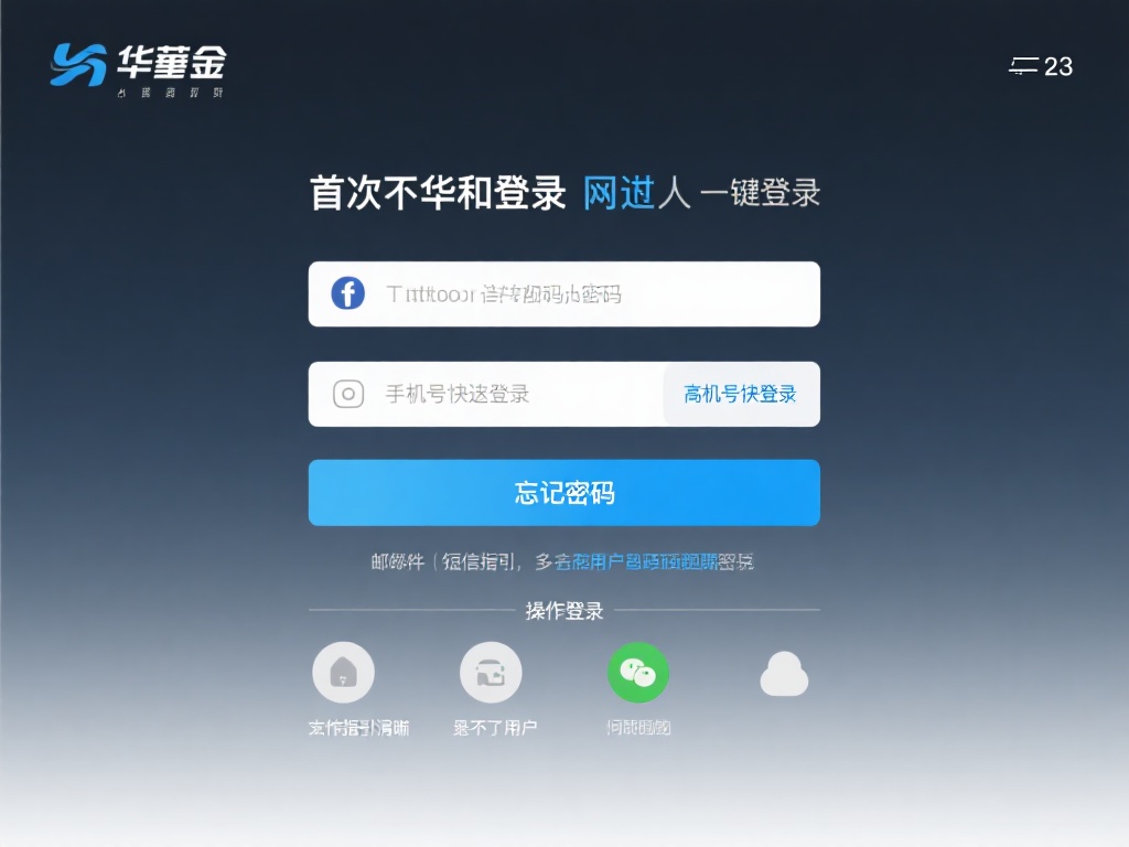 其次，华体会在登录界面中加入了一键登录功能，支持通