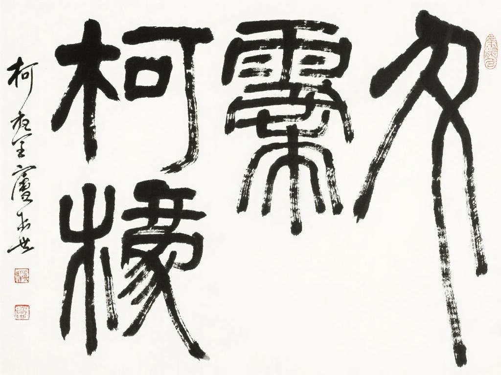 尤其是在书法、绘画等艺术领域，柯隶华的体现尤为突出